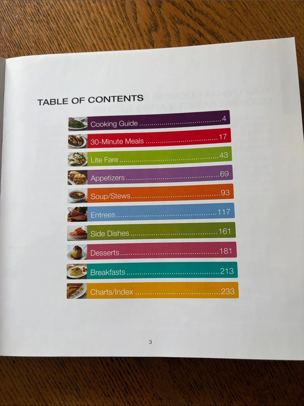Ninja Cookbook — White, Green & Orange Cover